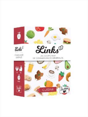 Links Cuisine cooperative Card Game  French Version New Sealed Age 10+